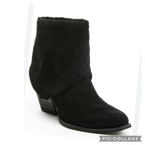 NEW VERY G SAYLOR WESTERN BOOTS BLACK